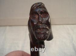 Antique Cane Handle Folk Art