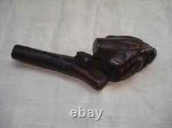 Antique Cane Handle Folk Art