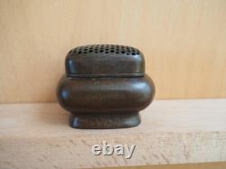 Antique Chinese Bronze Hand Warmer