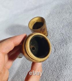 Antique Dice Box in the Shape of a Champagne Bottle 1900s