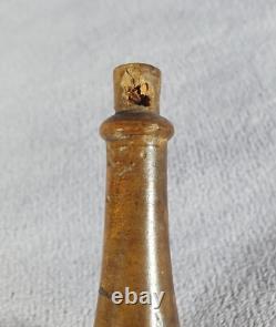 Antique Dice Box in the Shape of a Champagne Bottle 1900s