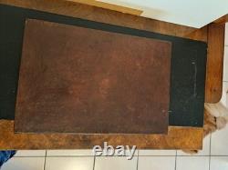 Antique Embossed Leather Box, Mali, 1930s, Sudanese Tuareg Mandingue Art