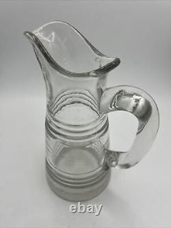 Antique Glass Cider Pitcher from Normandy 19th Century (64)