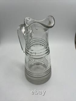 Antique Glass Cider Pitcher from Normandy 19th Century (64)