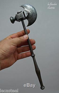 Antique Hammer Breaks Sugar Wrought Iron 18th Form Francisque Sugar