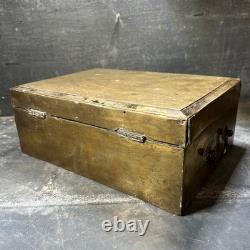 Antique Indo-Portuguese Brass Betel Box, Goa, 19th Century, Compartmented Casket