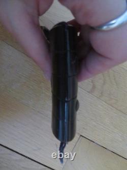 Antique Japanese Lacquered Medical Inro Box with Naturalistic Decorations and Deer Ojime