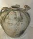Antique Large Nut Oil Jug - Périgord Xviii - Buire Dourne Pottery 38 Cm