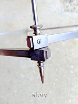 Antique Large Pantograph in Its Wooden Box France Drawing Tool