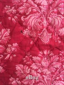 Antique Nap Napi III Stitched Fabric Cover Antique Victorian Fabric