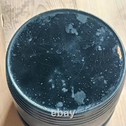 Antique Russian Lacquer Box 19th Century Troika Scene 12x12cm Silver Interior