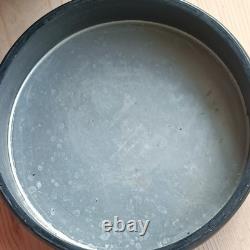 Antique Russian Lacquer Box 19th Century Troika Scene 12x12cm Silver Interior