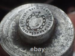 Antique Sacred Heart Religious Medal Die/Mold