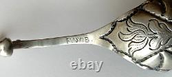 Antique Solid Silver Wedding Spoon