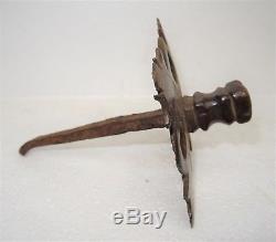Antique Wrought Iron Building Door Nail 17 18th