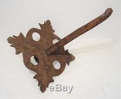 Antique Wrought Iron Building Door Nail 17 18th