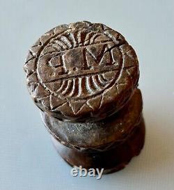 Antique bread stamp from Queyras