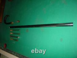 Antique cane with system