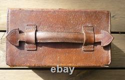Antique leather cartridge box
