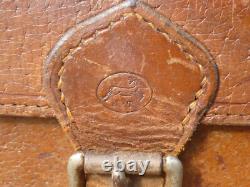 Antique leather cartridge box