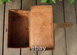 Antique leather cartridge box