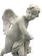 Antique Porcelain Cupid Portrait, Wings, Quiver, Love, S&egrave;vres Biscuit, Boizot