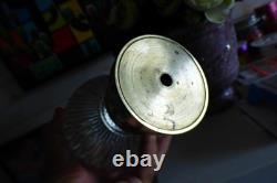 Antique stair ball. Wonderful honeycomb ball