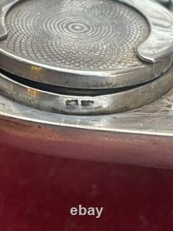 Art Nouveau Silver Louis Coin Holder