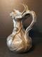 Art Nouveau Pewter Pitcher Signed H. Hupp&eacute; (1855&ndash;1904)