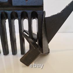 Art Pop / Brutalist To Identify Elephant Stove Grate and Cast Iron Plow