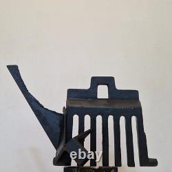 Art Pop / Brutalist To Identify Elephant Stove Grate and Cast Iron Plow