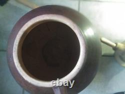 Authentic earthenware butter churn, early 20th century or late 19th century