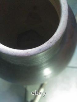 Authentic earthenware butter churn, early 20th century or late 19th century