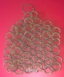 Authentic medieval annular chainmail shell Middle Ages Renaissance