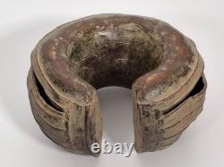 BAOULE BRONZE ANKLET OR COIN BRACELET / AFRICAN (Décoretout31) BAOULE BRONZE ANKLET OR COIN BRACELET / AFRICAN (Décoretout31)