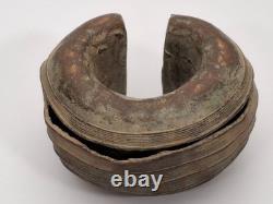 BAOULE BRONZE ANKLET OR COIN BRACELET / AFRICAN (Décoretout31)