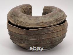 BAOULE BRONZE ANKLET OR COIN BRACELET / AFRICAN (Décoretout31)