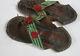 Berber, Ancient Pair Of Berber Sandals, Tuareg, Collection