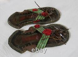 BERBER, ancient pair of Berber sandals, Tuareg, collection