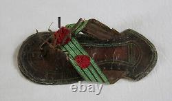 BERBER, ancient pair of Berber sandals, Tuareg, collection