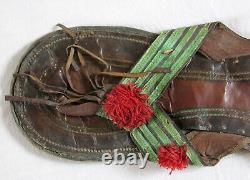 BERBER, ancient pair of Berber sandals, Tuareg, collection