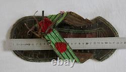 BERBER, ancient pair of Berber sandals, Tuareg, collection