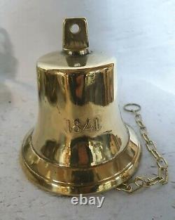 BRONZE BELL IN VERY GOOD CONDITION with engravings