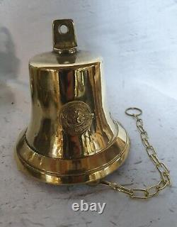 BRONZE BELL IN VERY GOOD CONDITION with engravings