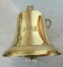 BRONZE BELL IN VERY GOOD CONDITION with engravings