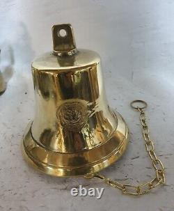 BRONZE BELL IN VERY GOOD CONDITION with engravings