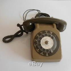 Bakelite Dial Phone Ptt 1986 Art Deco Design Twentieth Pn France