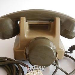 Bakelite Dial Phone Ptt 1986 Art Deco Design Twentieth Pn France