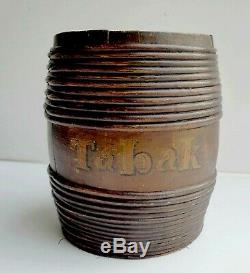 Barrel For Tobacco Bureau Nineteenth, Painted Wood