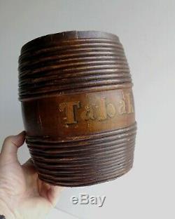 Barrel For Tobacco Bureau Nineteenth, Painted Wood